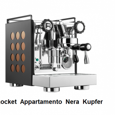 Rocket Appartamento Siebträger E61 Nera Kupfer